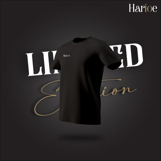 Harioe Limited Edition Black T-Shirt- Premium Streetwear