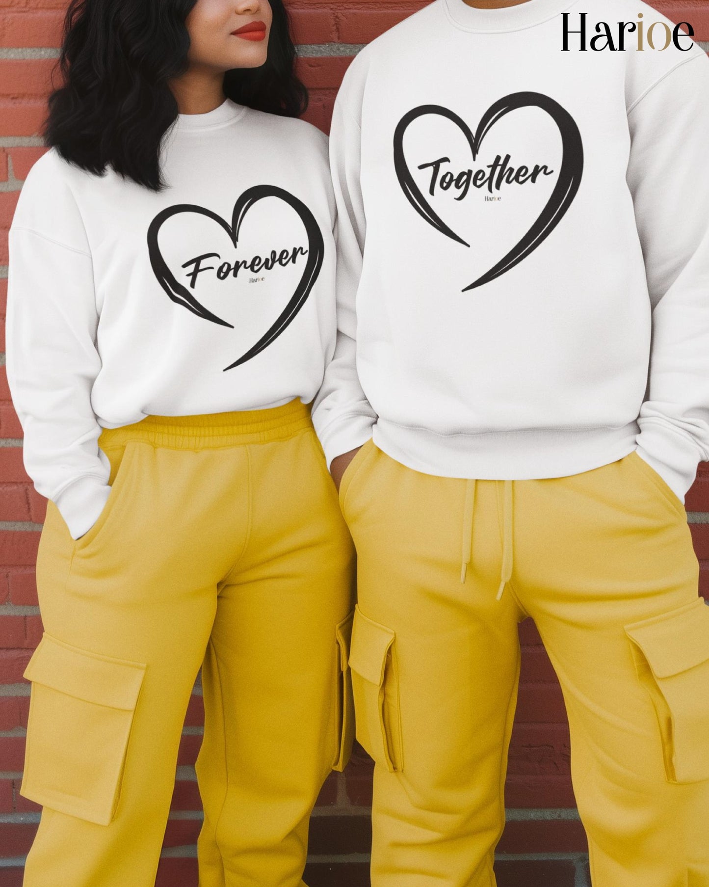 Forever Together Couple T-Shirts – Valentine's Limited Edition | Harioe