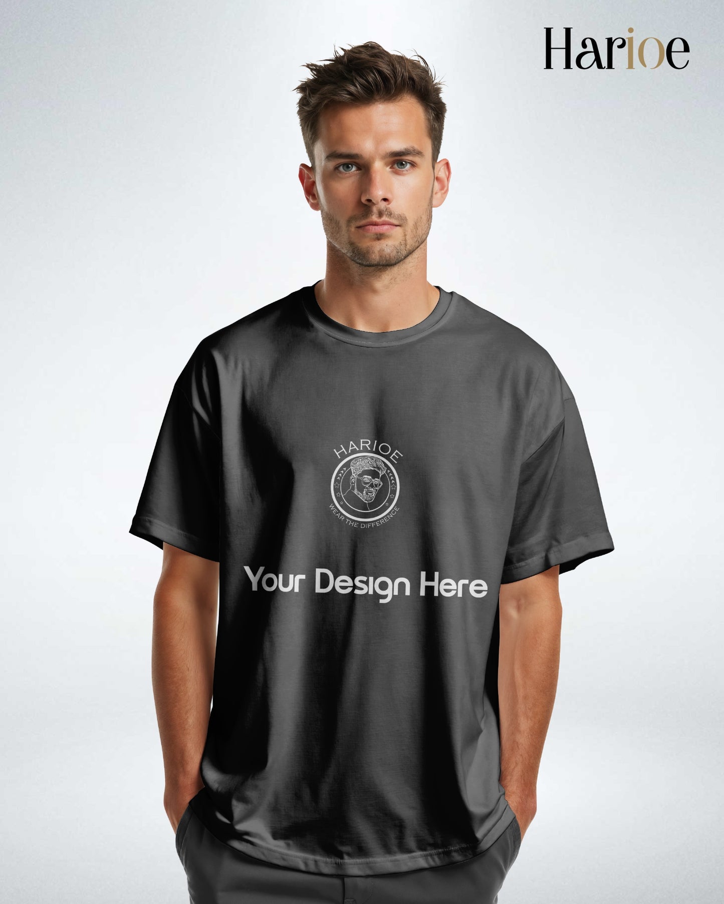 Custom Oversize T-Shirts – Premium Heavy Fabric | Harioe